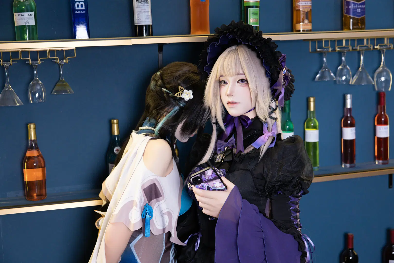 【ルアン・メェイ コスプレ】『崩壊：スターレイル』ルアン・メェイと大ヘルタが紡ぐ夜話 - 玛哈布芙达音 - 4枚目