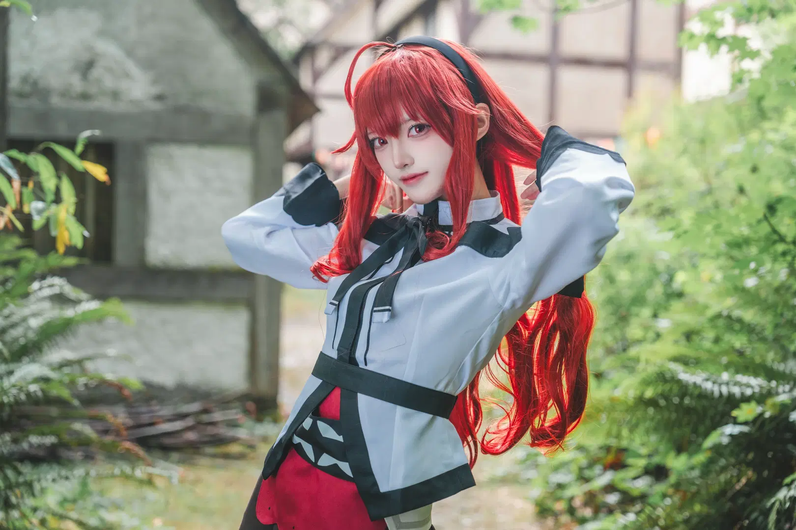 【艾莉絲cos】無職轉生 第三季出了才開始發去年的紅媽媽 - 汐纸纸 - 第3張