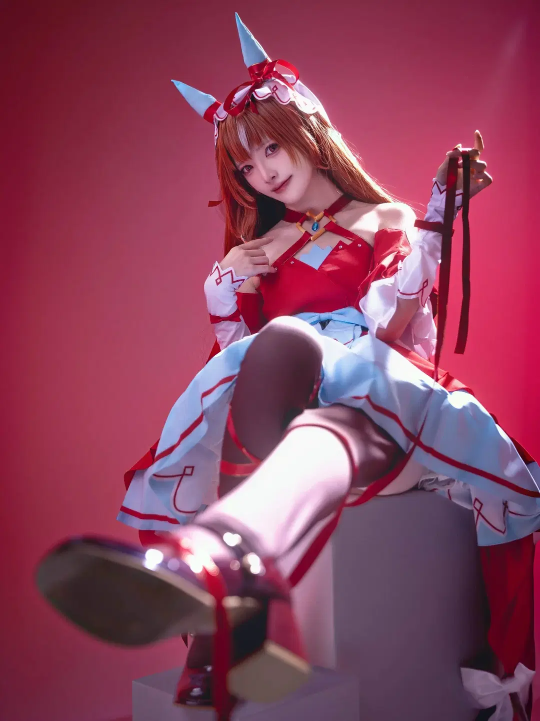 cosplay, 赛马娘, 爱如往昔cos, 丝袜, 病娇