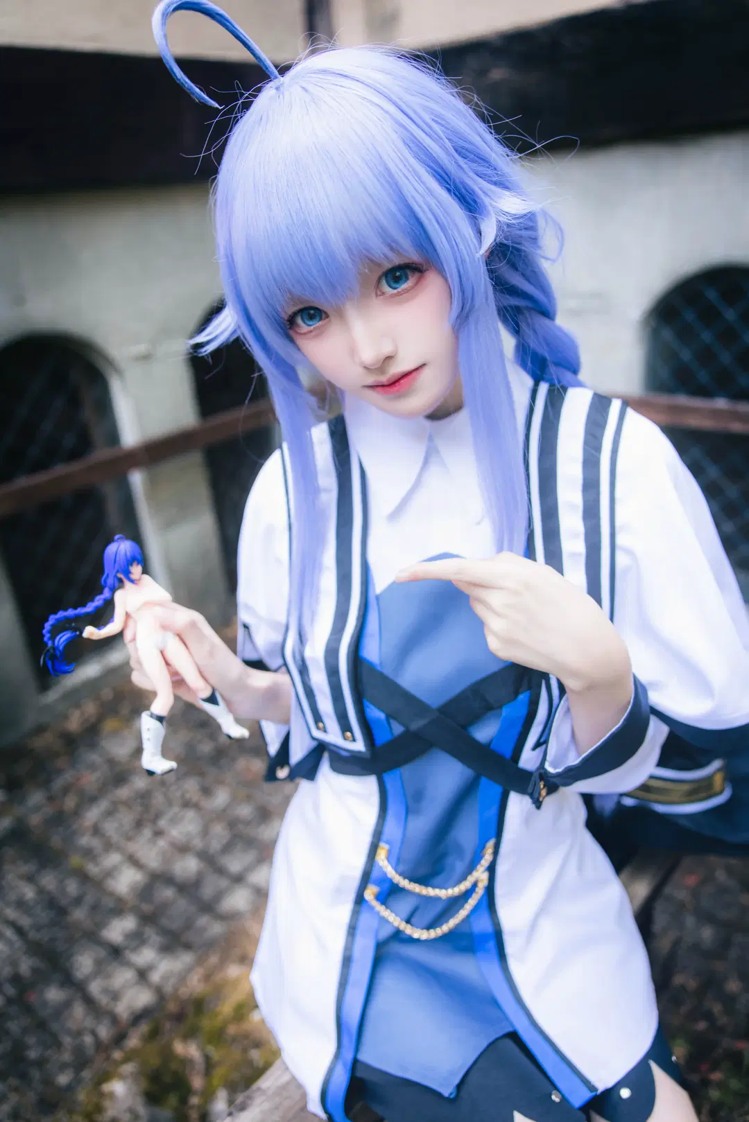 【Roxy cosplay】Mushoku Tensei: Jobless Reincarnation Magician's Daily Log: 2D Charm & White Stockings (Cosplay) by 汐纸纸 - Image 2