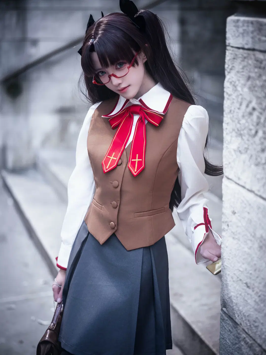 【遠坂凜cos】紐約街頭的魔術師少女 - 汐纸纸 - 第3張