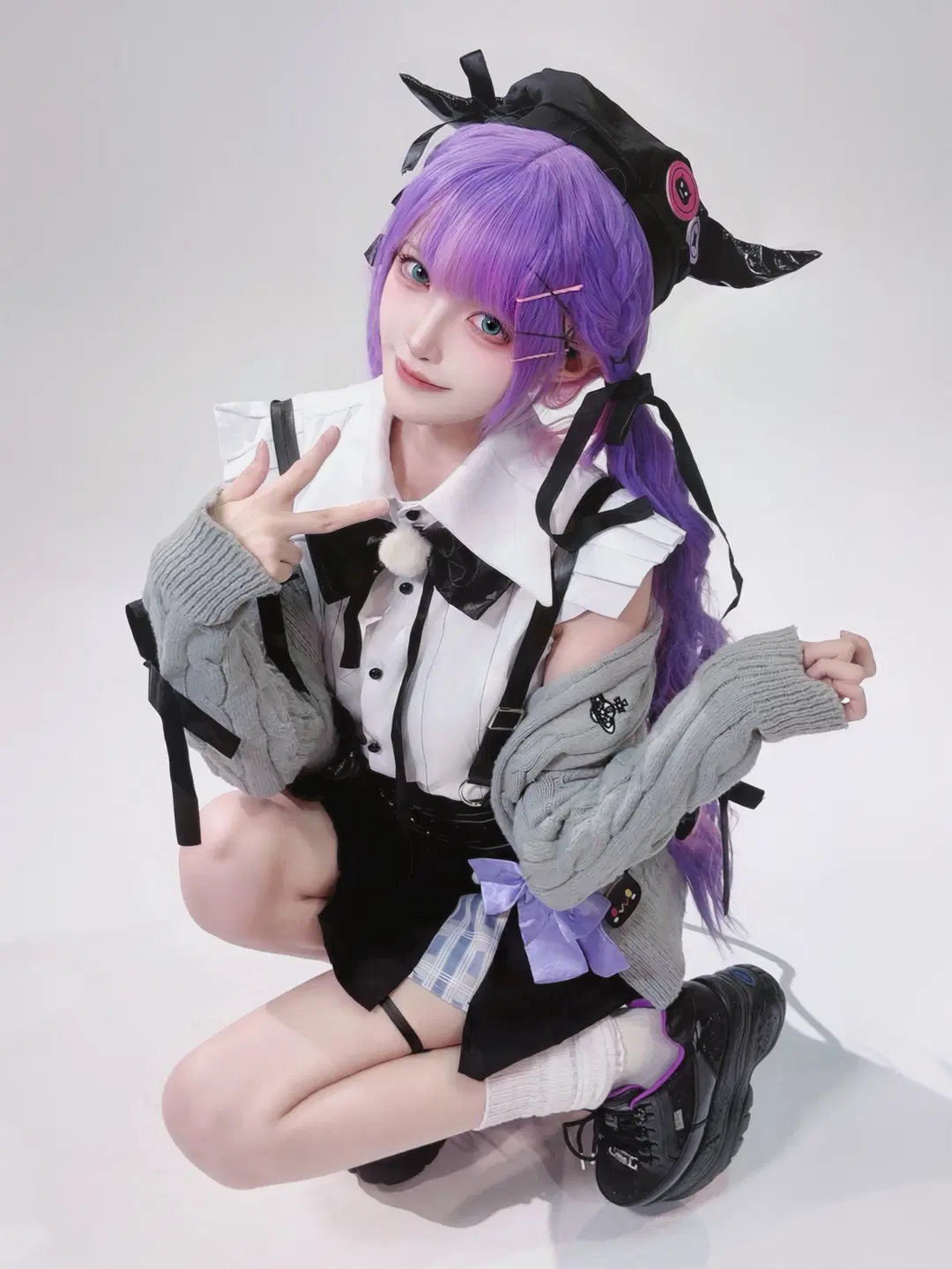 白ストッキング, 小悪魔, ホロライブ, 常暗トワコスプレ, 誕生日限定