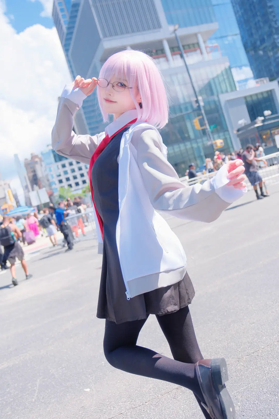 【玛修cos】FGO学妹的漫展场照，十分钟高效出片 - 汐纸纸 - 第2张