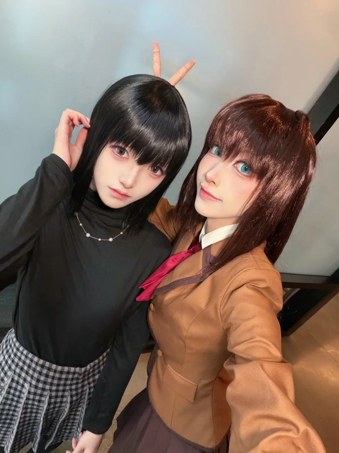 cosplay, 双人cos, 苍崎青子cos, 魔法使之夜, 久远寺有珠cos