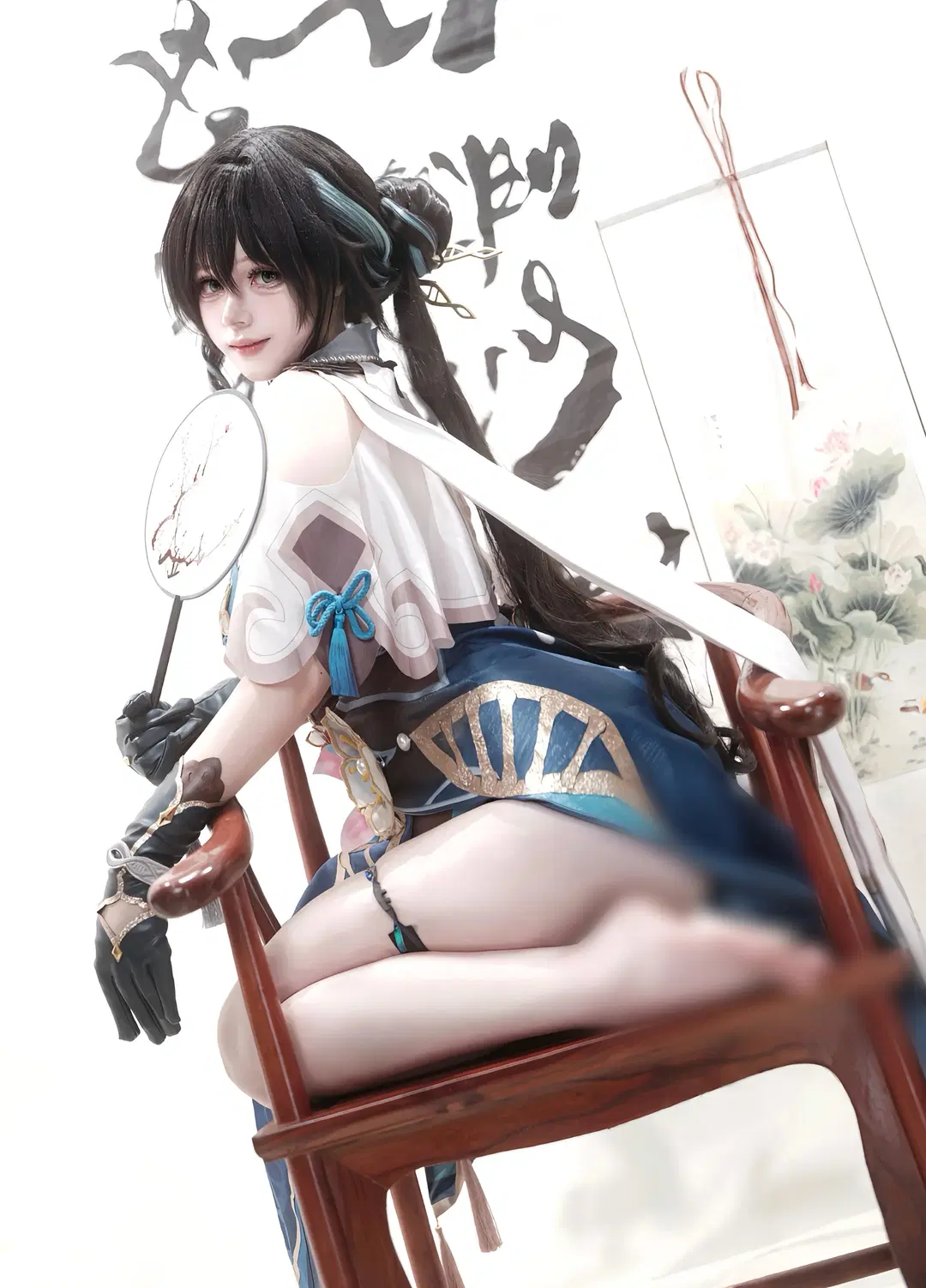 古风摄影, 崩坏星穹铁道, 阮梅cos, 国风cos, 团扇