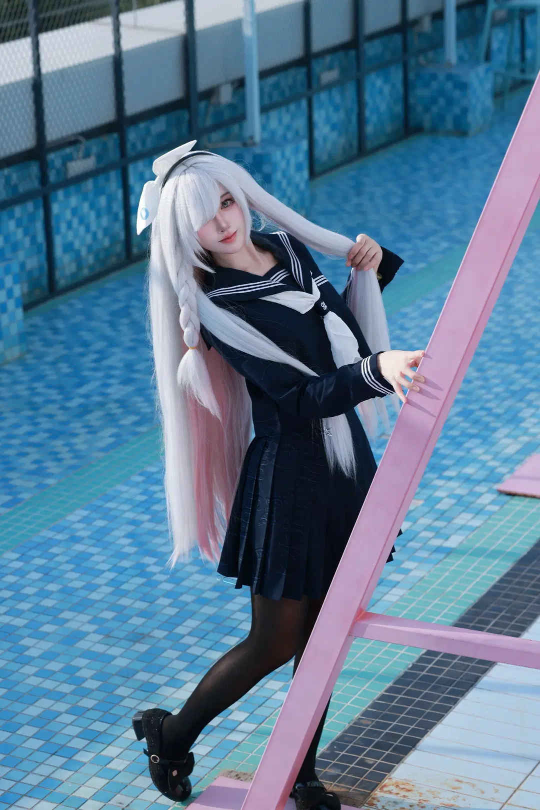 【普拉娜cos】蔚藍檔案的泳池邊水手服造型 - 下水道老鼠 - 第2張