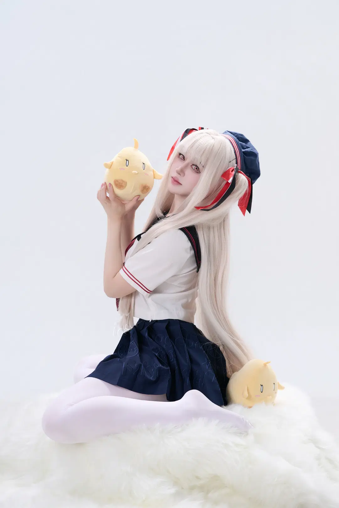 [Halford cosplay] Azur Lane Sailor Suit and White Stockings Daily by 下水道老鼠 - Image 2
