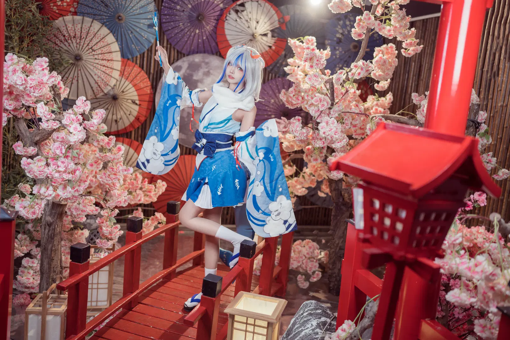 【Gura cos】化身可爱小鲨鱼的和风装扮 - 艾西Aiwest - 第10张