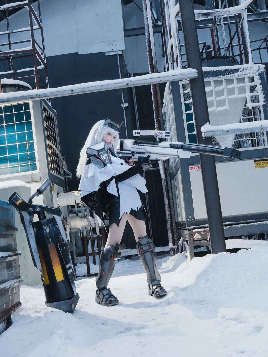 【白雪公主cos】NIKKE勝利女神雪地機甲出片 - 艾西Aiwest - 第3張