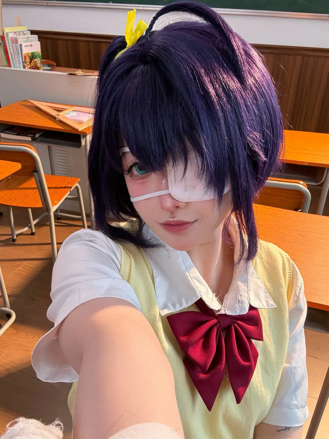【小鸟游六花cos】中二病也要恋爱，眼罩和绷带是灵魂 - 草莓小糕 - 第9张