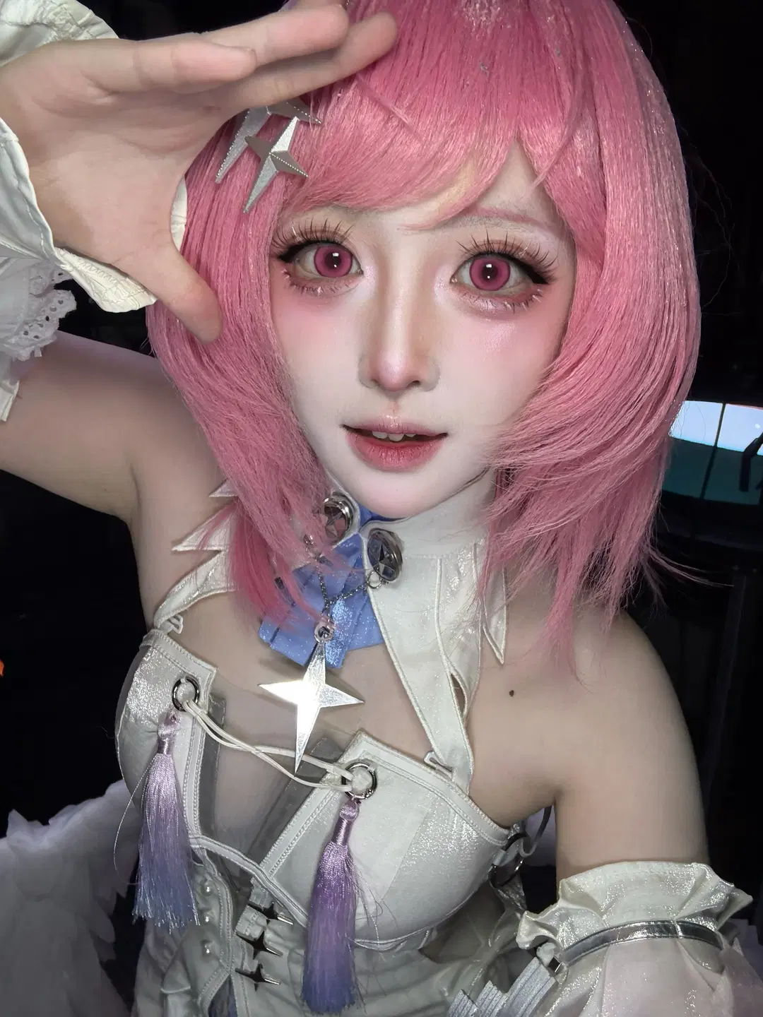 绝区零, 蕾米埃尔cos, 绝区零cosplay, 粉毛cos, 蕾米埃尔丹