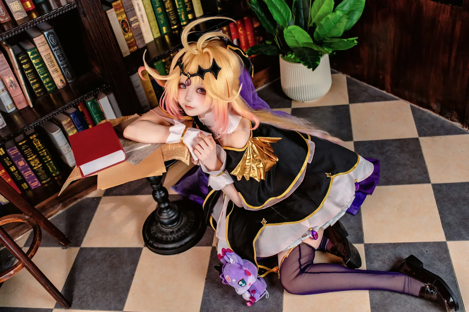 【森亜るるか コスプレ】『名探偵プリキュア！』のレトロな書斎での冒険 - 捌yeah - 3枚目