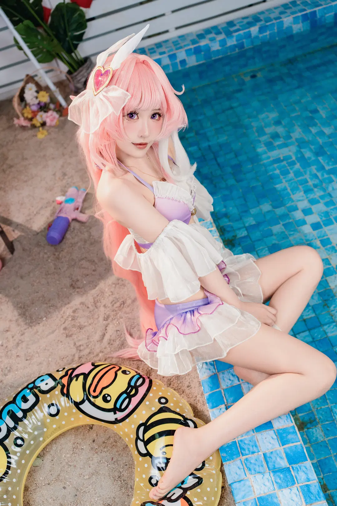 【エリシア 真我・人の律者 コスプレ】『崩壊：スターレイル』夏の水着コスプレ清涼撮影記録 - 捌yeah - 2枚目
