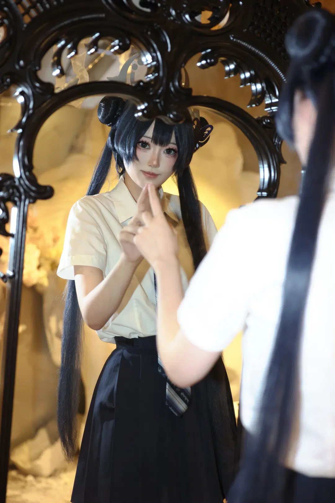 【キサキ コスプレ】『ブルーアーカイブ』レトロカフェの角灯とケーキ - 悲伤的肥牛卷 - 5枚目