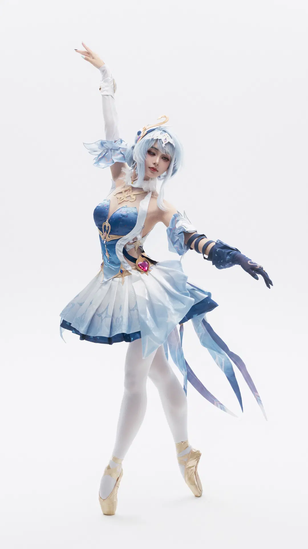 【奥黛塔cos】原神至冬剧团芭蕾舞者的完美定格 - 看！好吃的！ - 第3张
