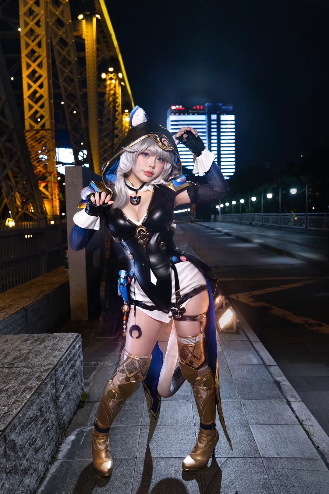崩壊：スターレイル セファリア コスプレ 闇夜に君臨する高慢な猫 - 命运卿（报班进修版） - 2枚目