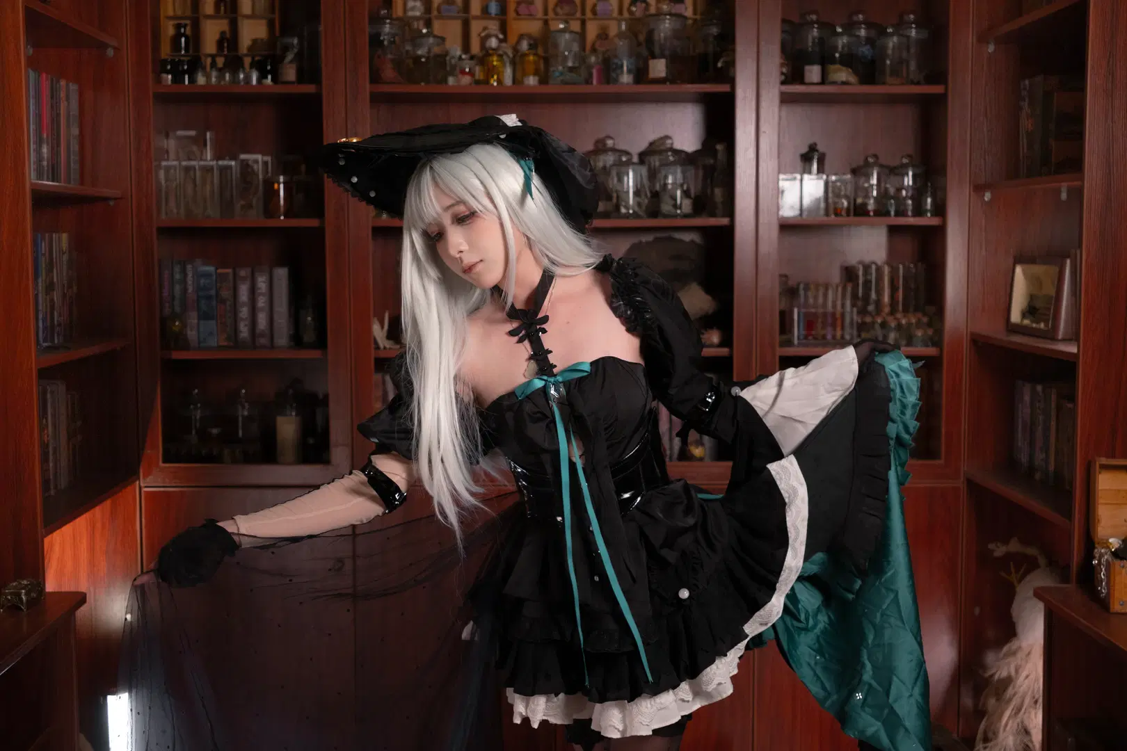 [Wakaba Mutsumi cosplay] Gothic Style Recreation Merging Mujica and Arknights Elements by 命运卿（报班进修版） - Image 3