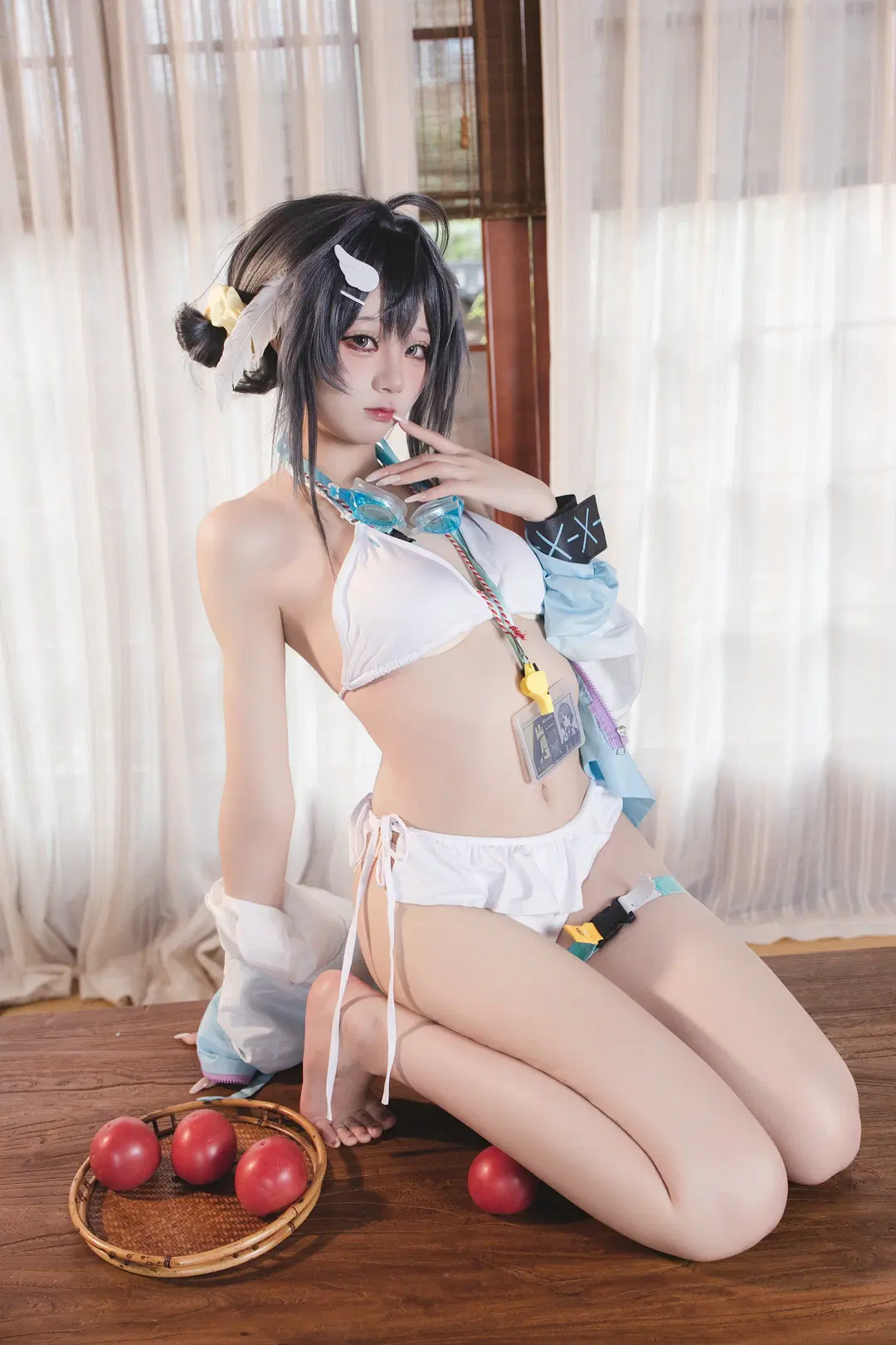 2D, Japanese-style photography, Arknights, Summer Film, La Pluma cosplay