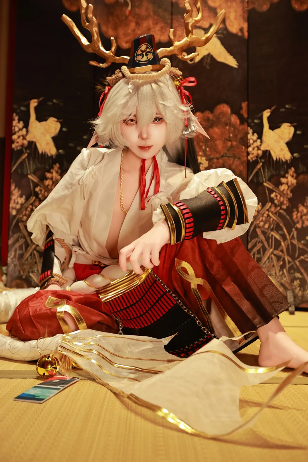 和风cos, cosplay写真, 阴阳师, 铃鹿御前cos, 鸟居摄影