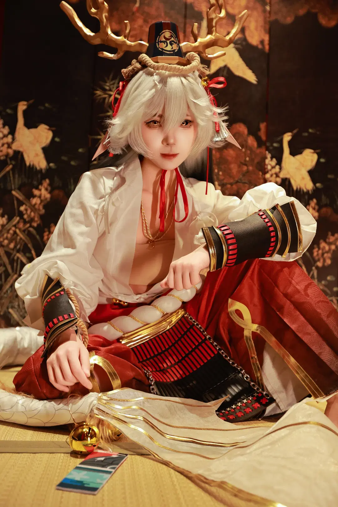和风cos, 阴阳师, 阴阳师十周年, 鸣麓逐浪cos, 鹿角cos