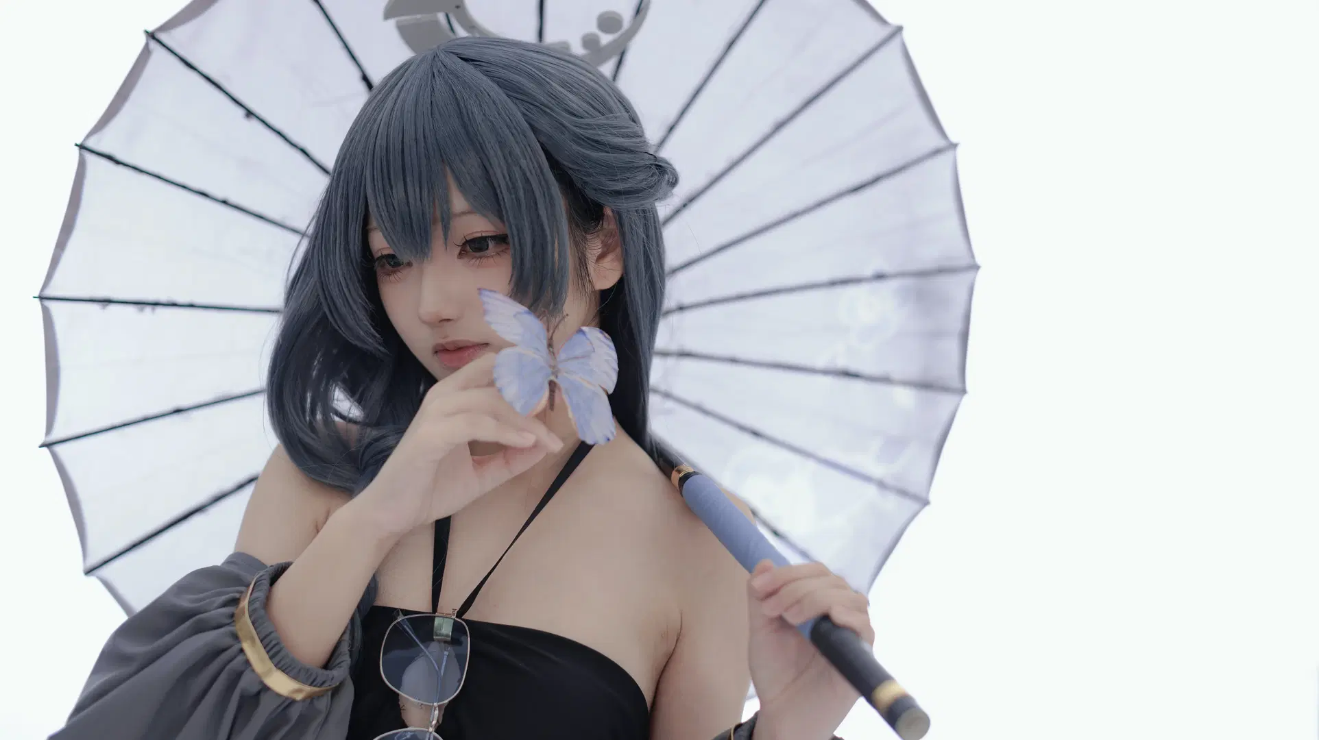 【龙华妃咲cos】碧蓝档案夏日水着，感受玄龙门的清凉海风 - 在线只有5分钟 - 第2张