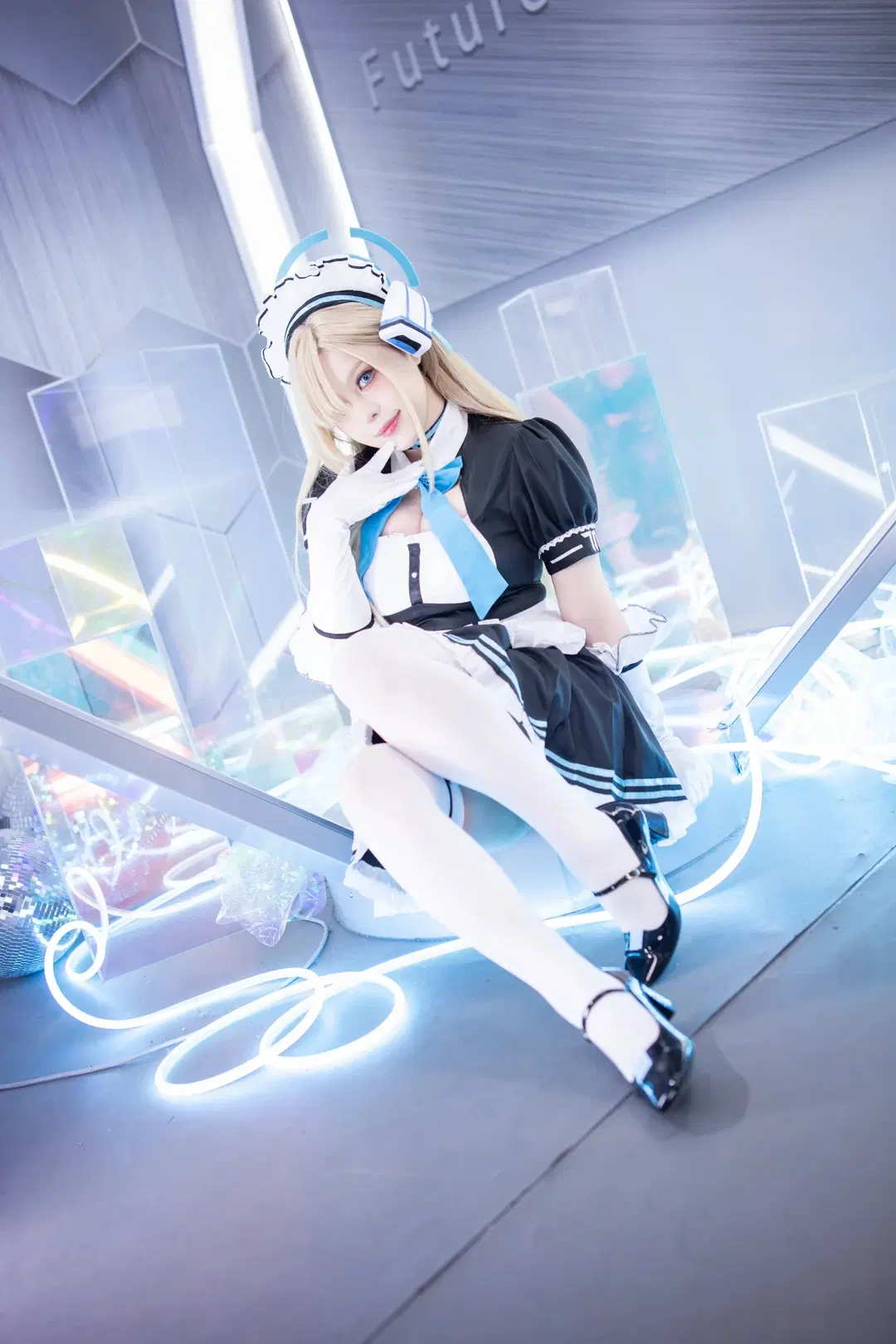 ブルーアーカイブ, ブルーアーカイブ, 二次元コスプレ, 一之瀬アスナ コスプレ, 白ストッキング