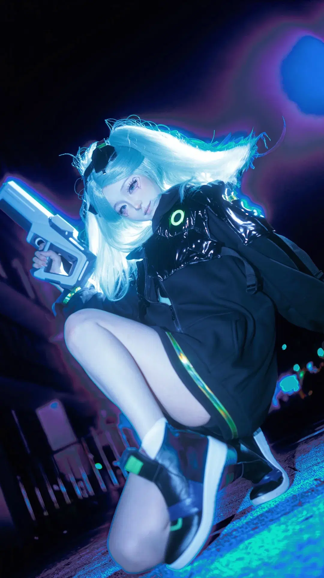 【丽贝卡cos】赛博朋克边缘行者里的夜之城少女 - 在线只有5分钟 - 第2张