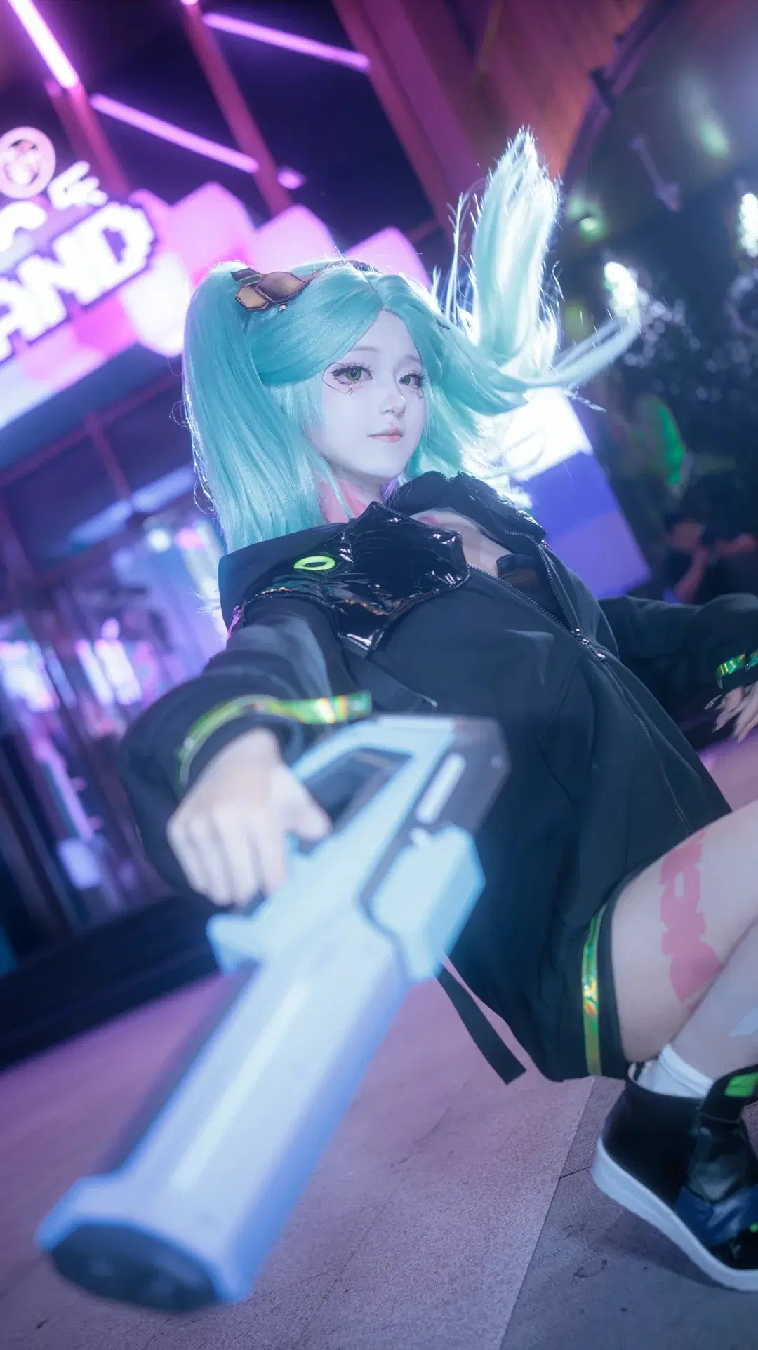cosplay, cos正片, 赛博朋克边缘行者, 赛博朋克2077, 丽贝卡cos