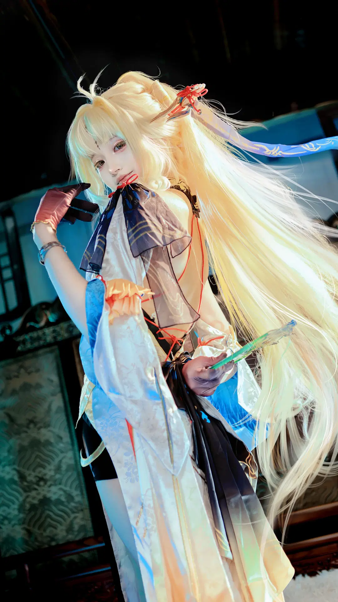 【穂穂コスプレ】『鳴潮』の古典的風情、躍動と柔美が交錯する光と影 - 在线只有5分钟 - 4枚目