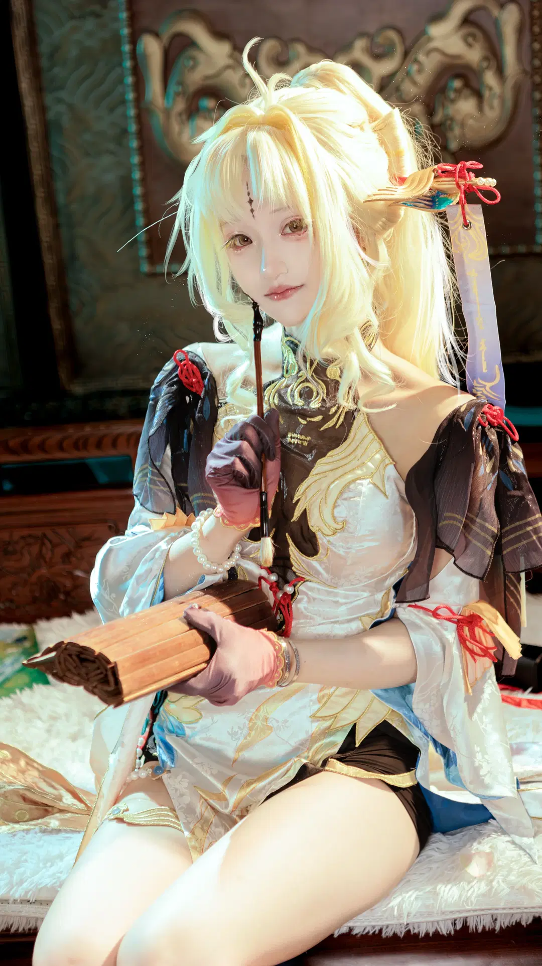 【穂穂コスプレ】『鳴潮』の古典的風情、躍動と柔美が交錯する光と影 - 在线只有5分钟 - 5枚目