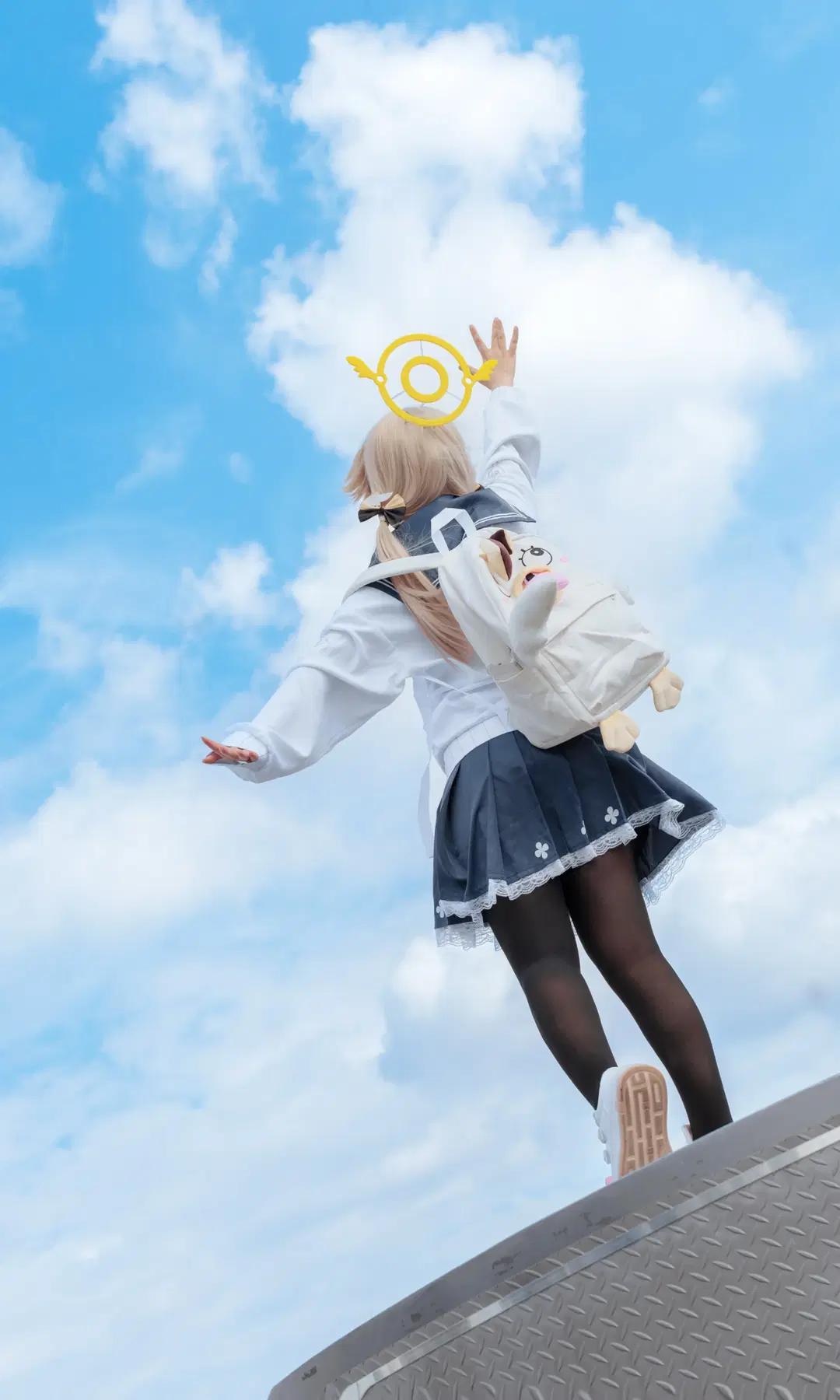 cosplay, 碧蓝档案, 日富美cos, 丝袜, 阿慈谷日富美