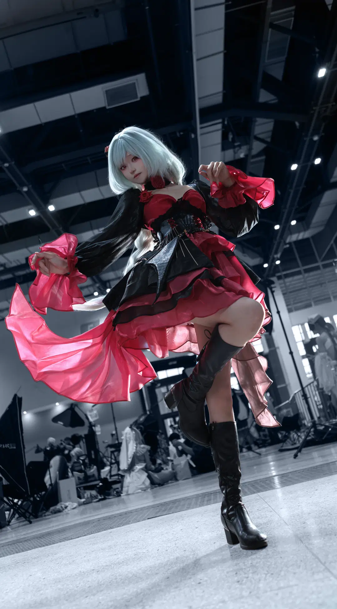 鸣潮, cosplay, 场照, 弗洛洛cos, 三月兽联名