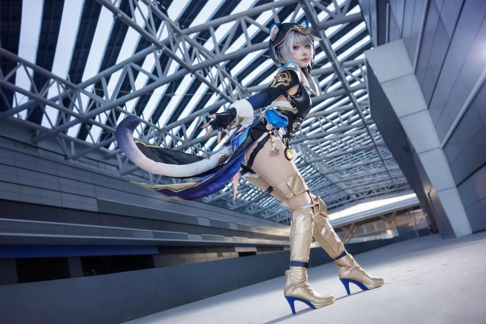 cosplay, 赛飞儿cos, 崩坏星穹铁道, 兽耳娘, cos场照 - 第3张