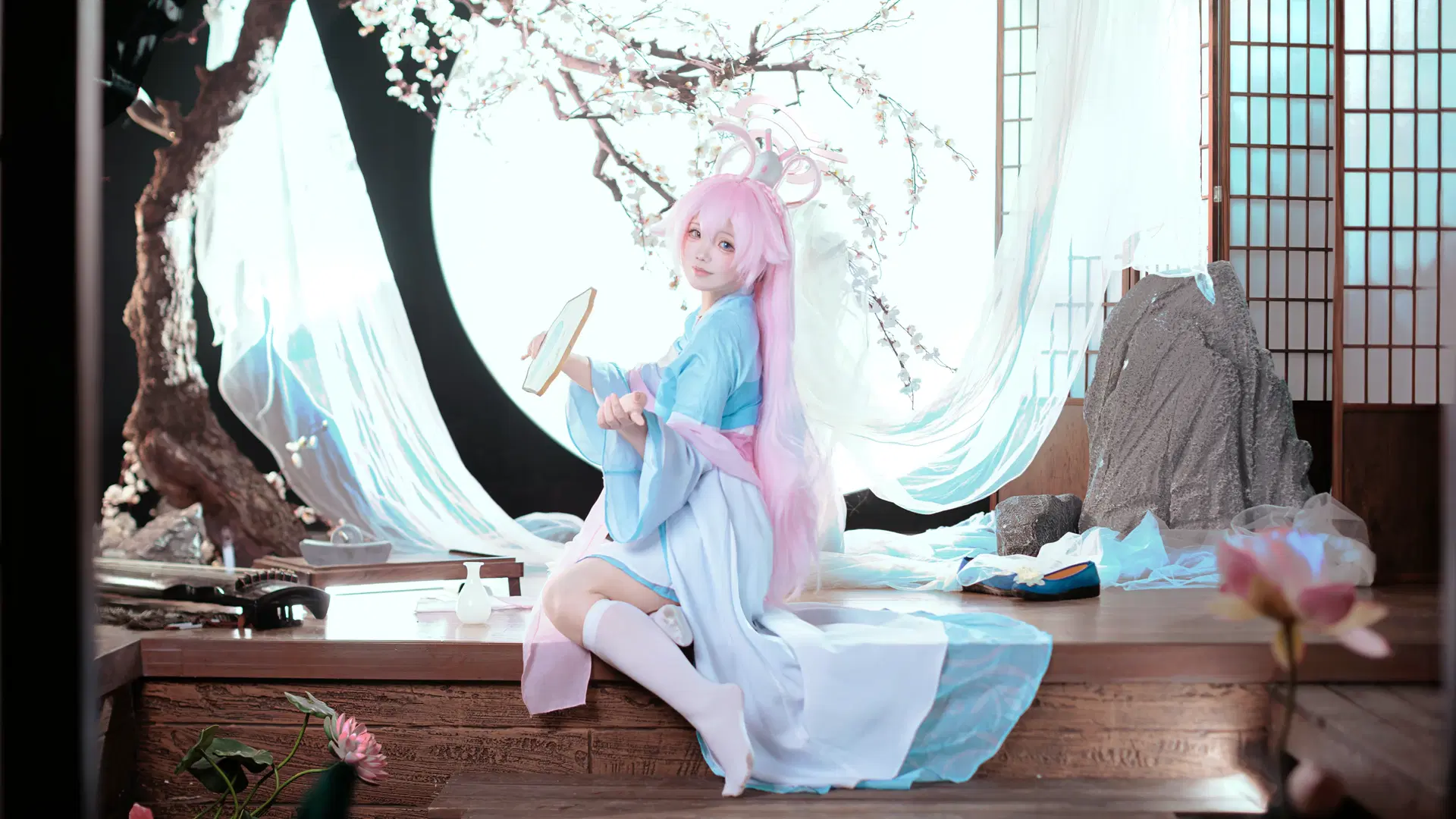 【小鳥遊星野cos】蔚藍檔案的桂月垂光，秋星曜野 - 在线只有5分钟 - 第4張