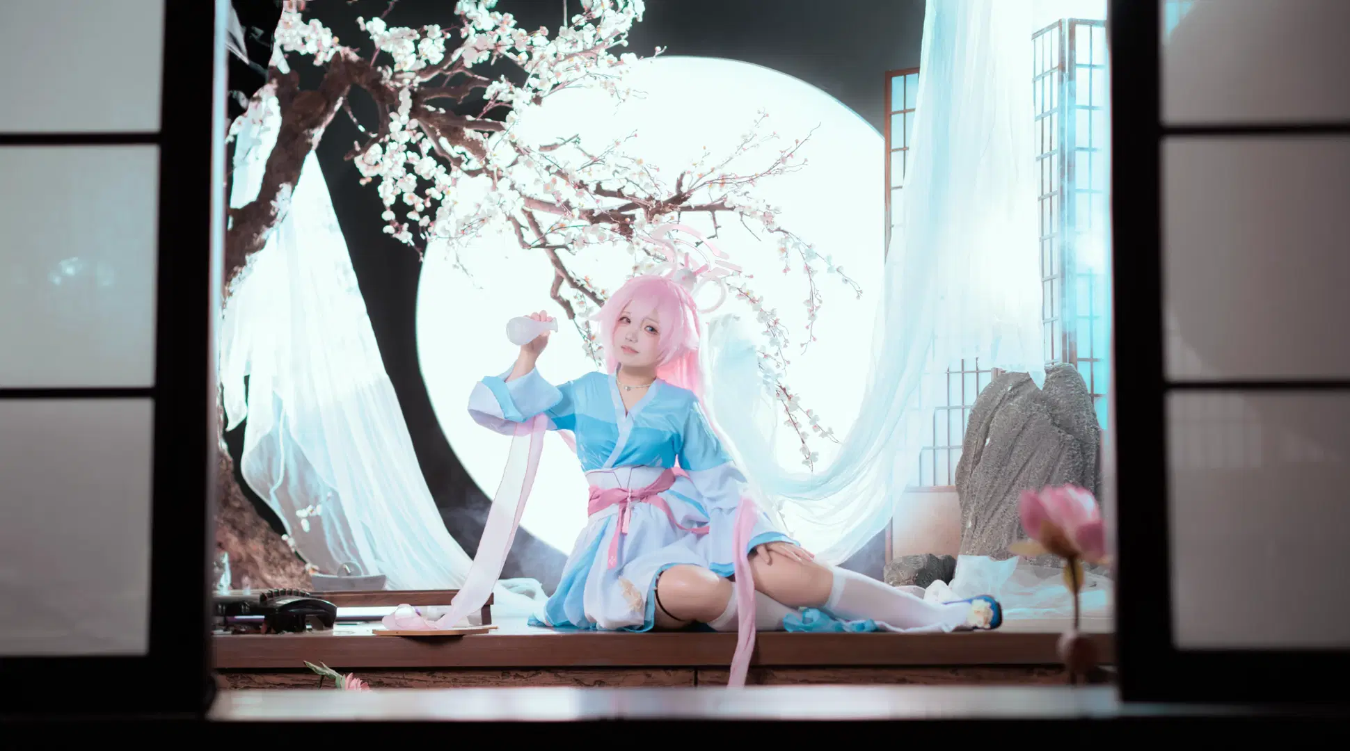 【小鳥遊星野cos】蔚藍檔案的桂月垂光，秋星曜野 - 在线只有5分钟 - 第5張