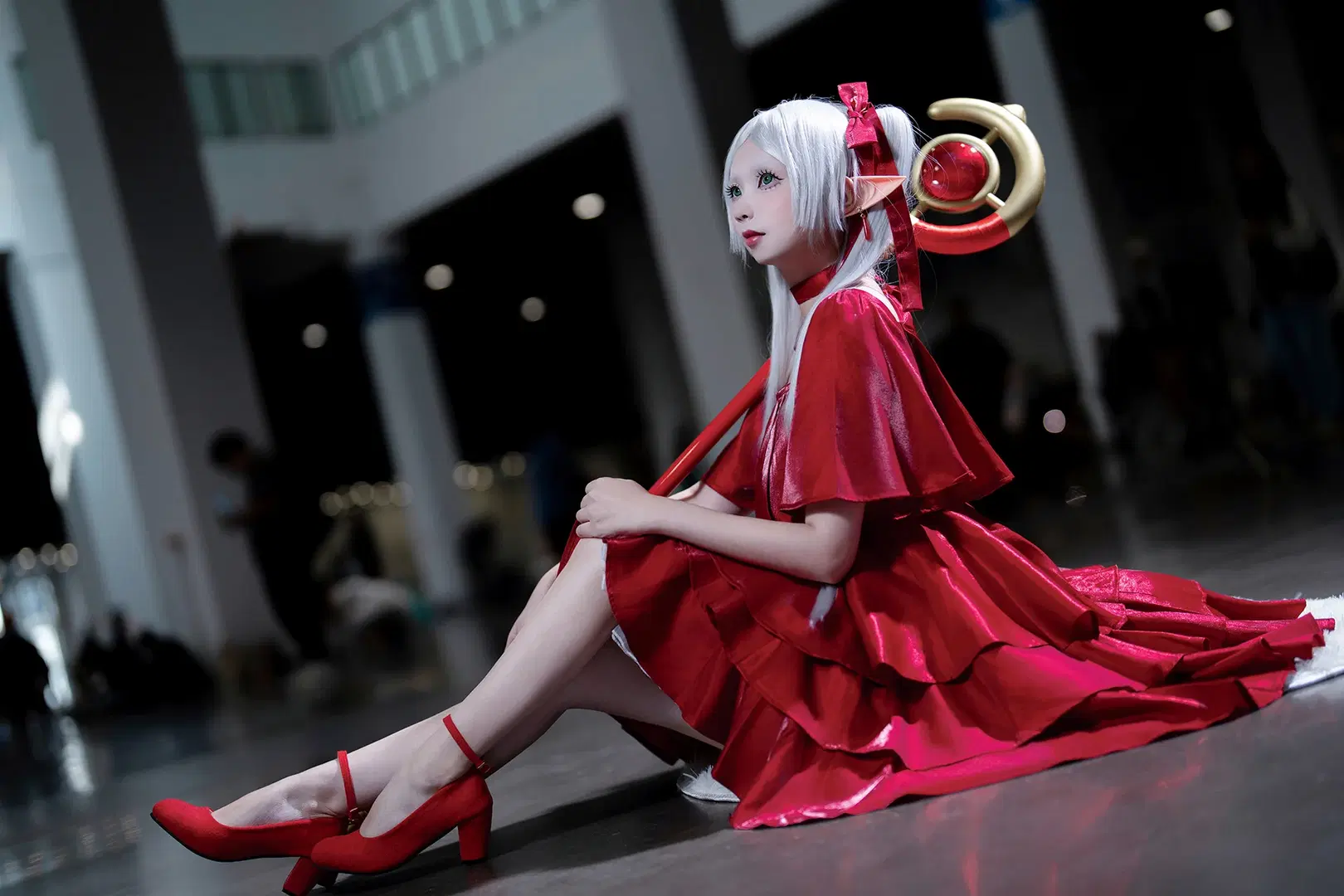 cosplay, 漫展场照, 葬送的芙莉莲, 芙莉莲cos, 精灵耳