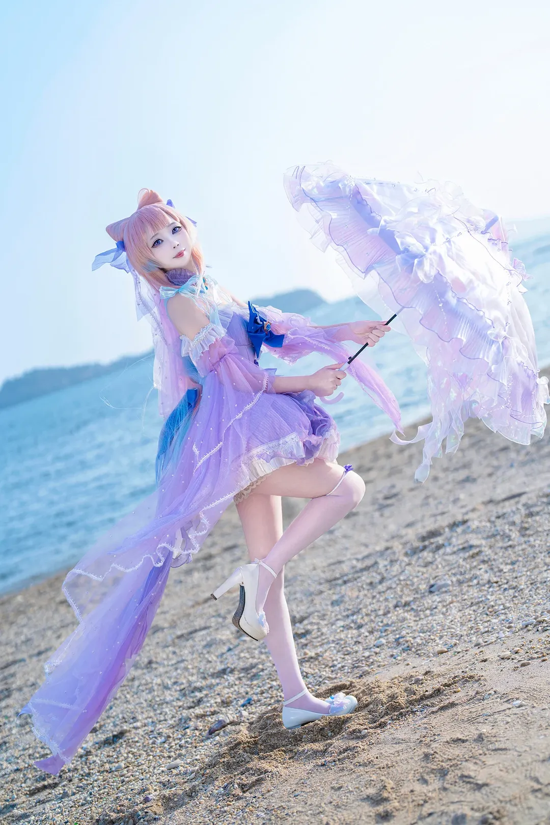 原神, 珊瑚宫心海cos, 二次元cosplay, 白丝, 心海花嫁