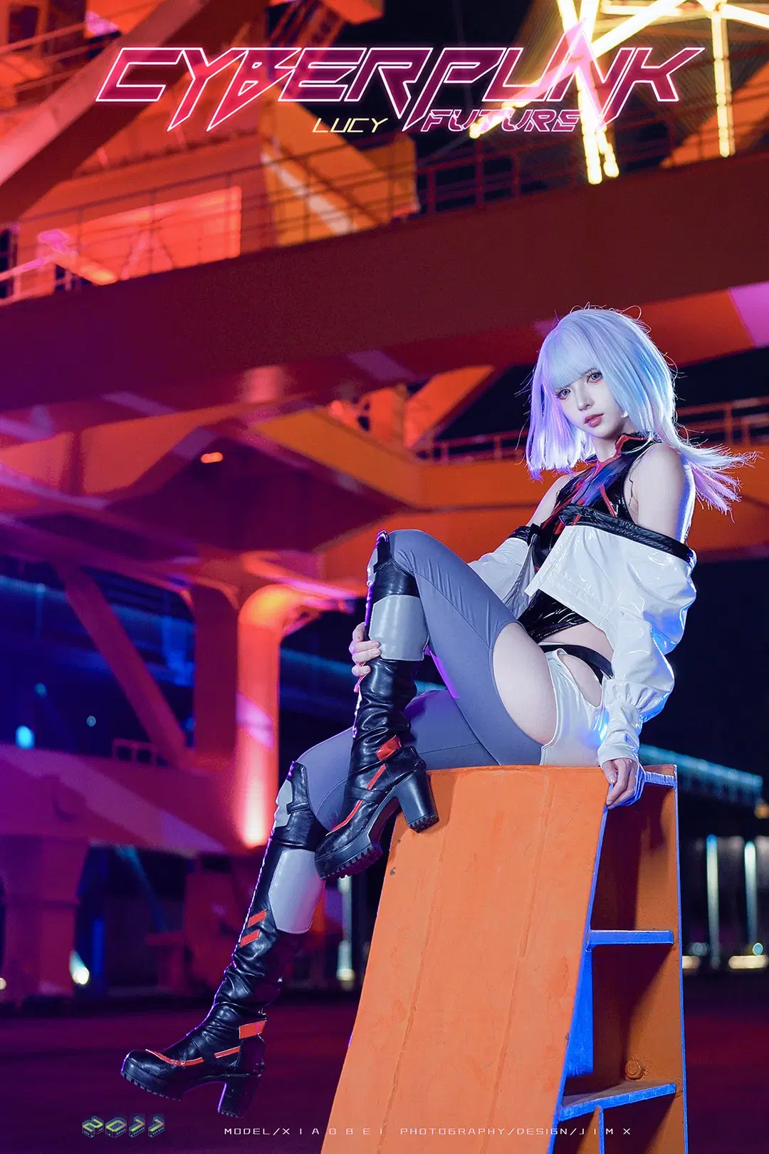 [Lucy cosplay] Cyberpunk: Edgerunners Night City Atmosphere by 猫活150 - Image 2