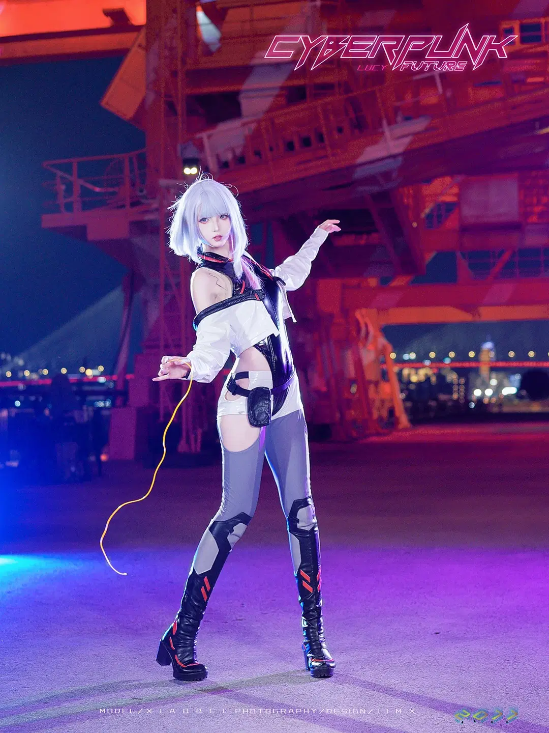 [Lucy cosplay] Cyberpunk: Edgerunners Night City Atmosphere by 猫活150 - Image 3