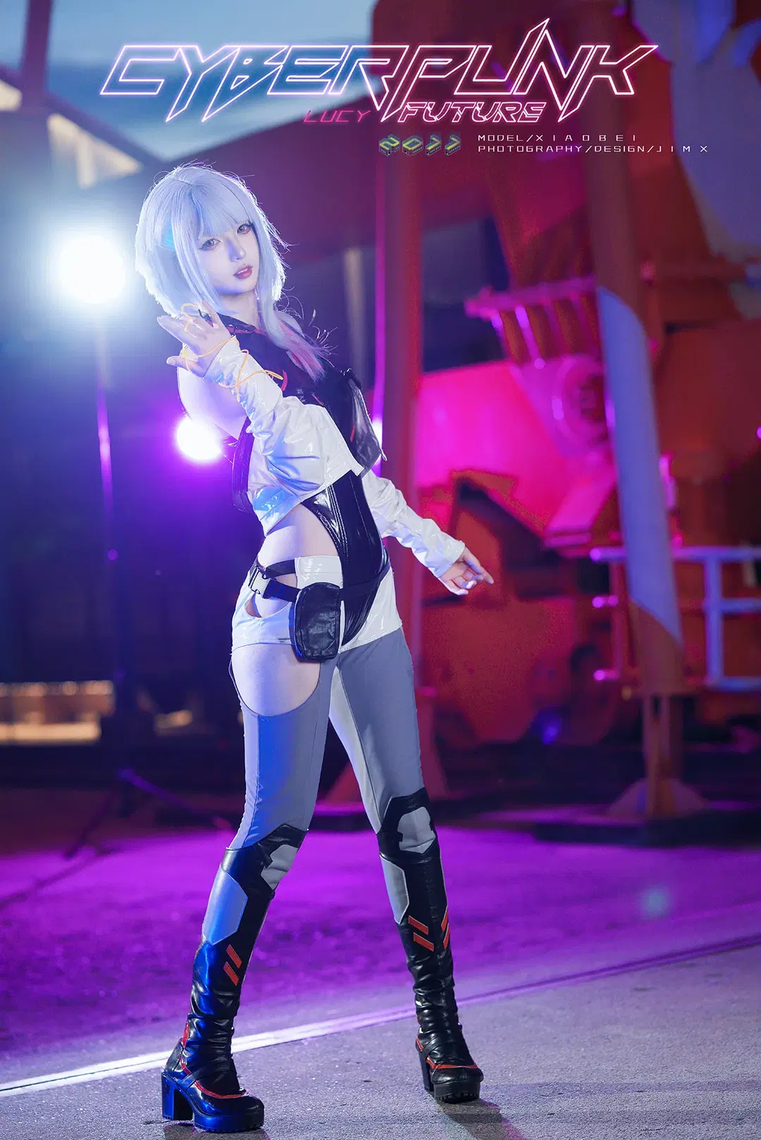 [Lucy cosplay] Cyberpunk: Edgerunners Night City Atmosphere by 猫活150 - Image 4