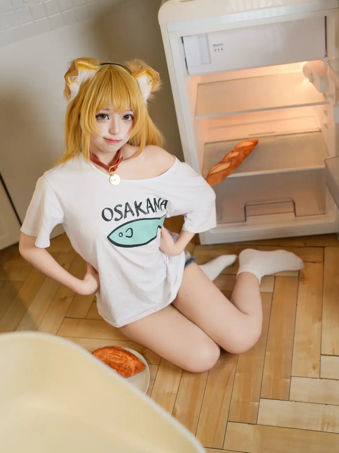 [Kinako cosplay] Recreating the Everyday Cat-Girl Under 40hara's Brush by 猫活150 - Image 3