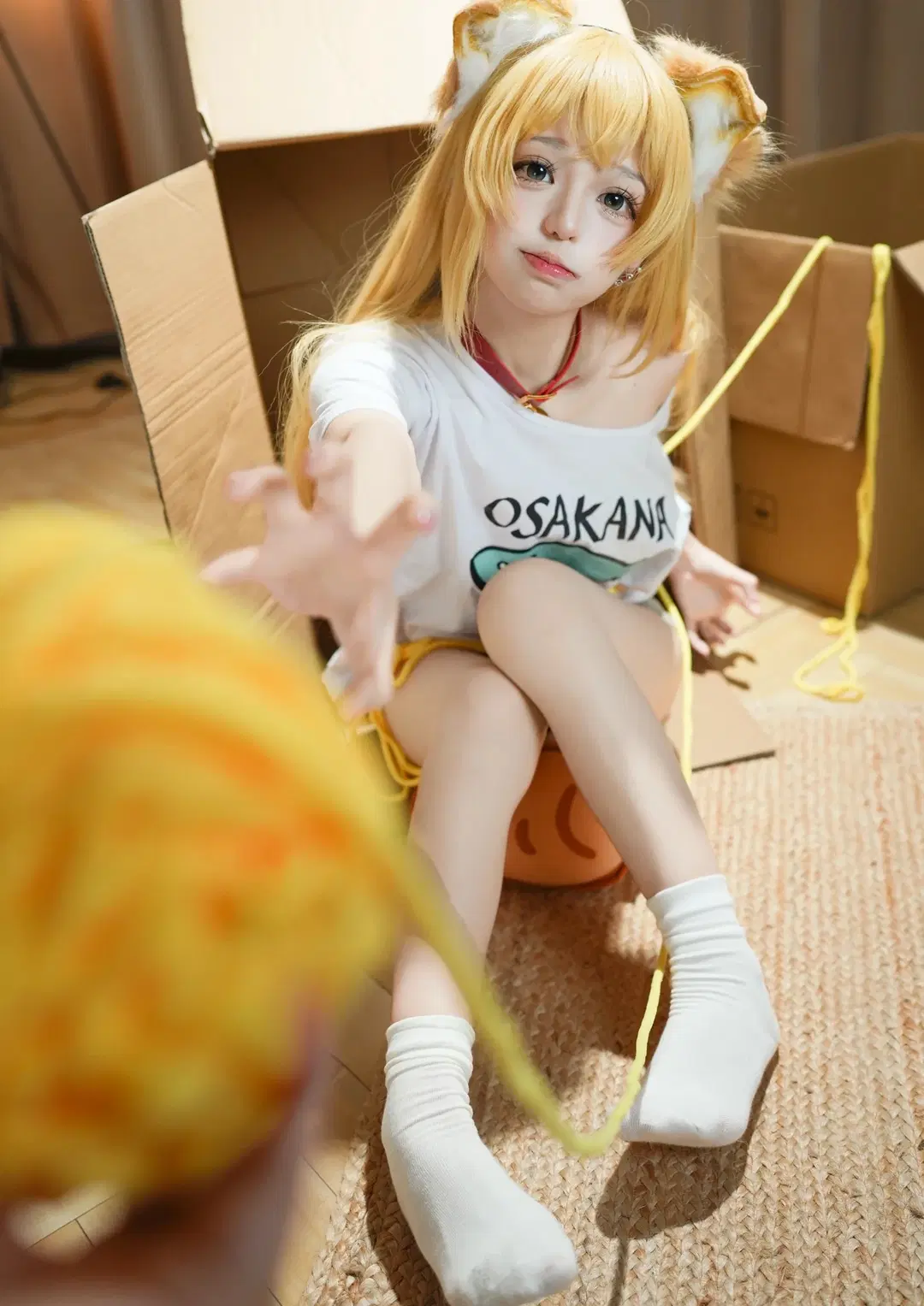 [Kinako cosplay] Recreating the Everyday Cat-Girl Under 40hara's Brush by 猫活150 - Image 4