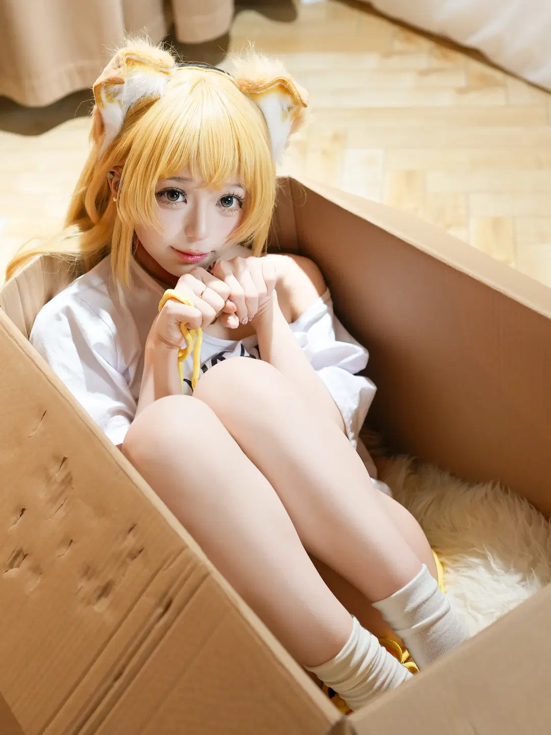 [Kinako cosplay] Recreating the Everyday Cat-Girl Under 40hara's Brush by 猫活150 - Image 6