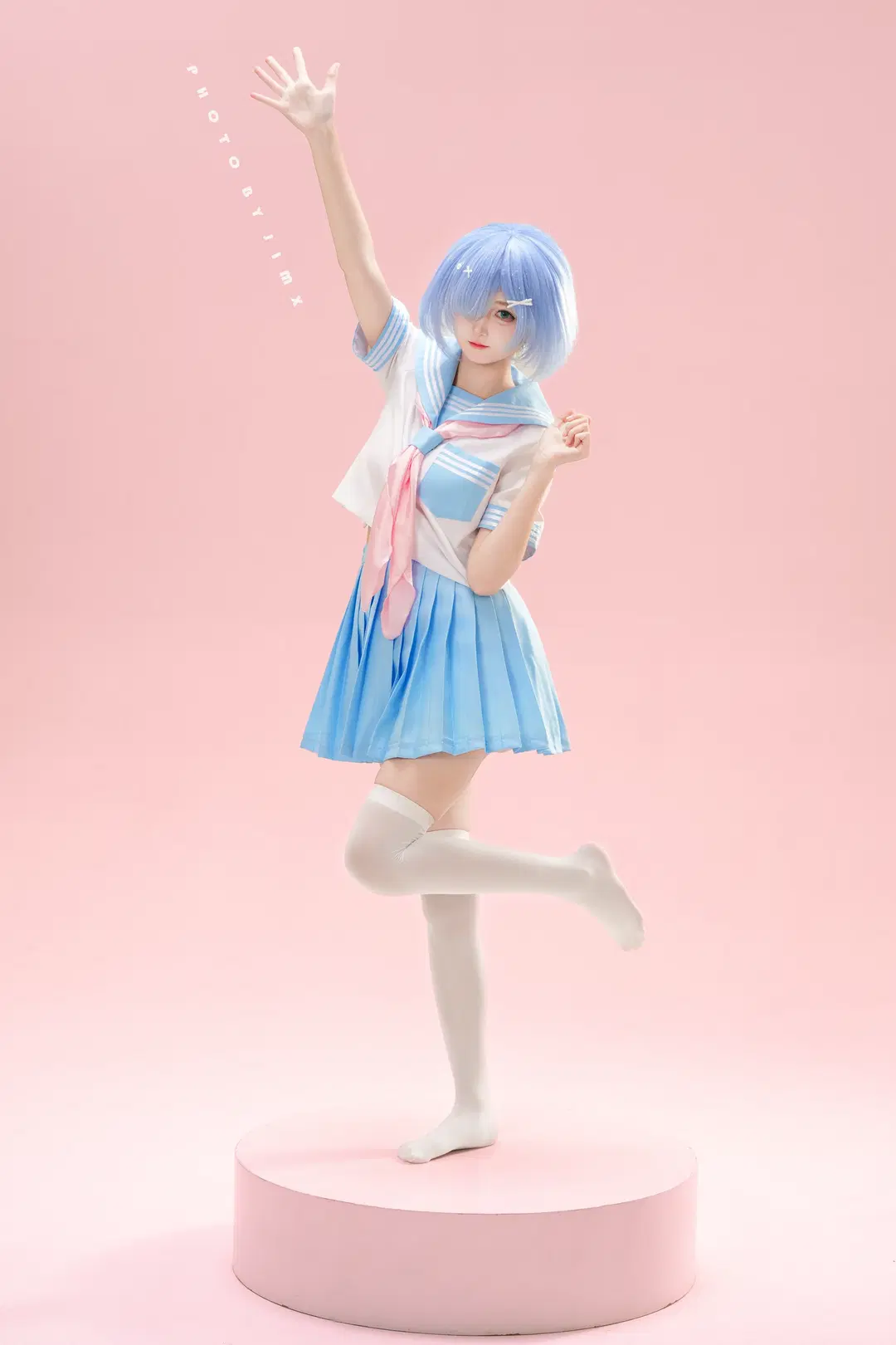 【雷姆cos】白棚粉調水手服，甜度拉滿 - 猫活150 - 第3張