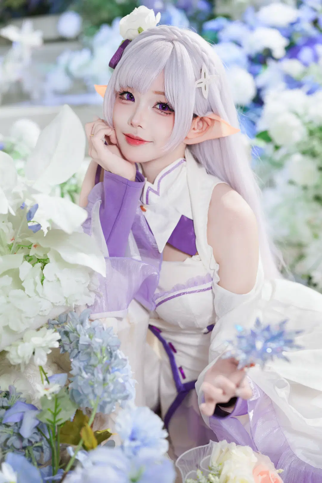 【爱蜜莉雅cos】从零开始的异世界生活 纯白花嫁风精灵少女 - 猫活150 - 第2张
