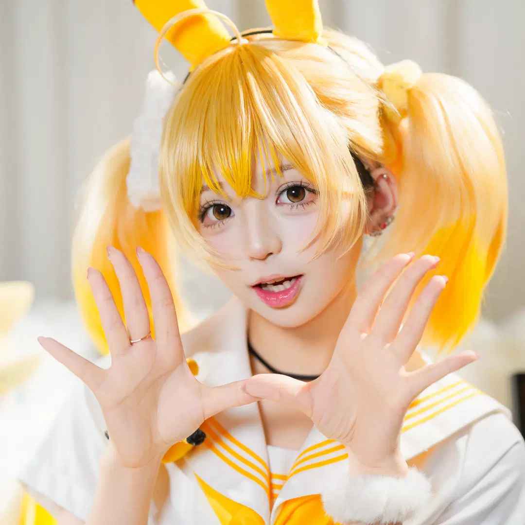 【ピカチュウ コスプレ】ポケットモンスターの元気いっぱいイエロー系写真集 - 猫活150 - 4枚目