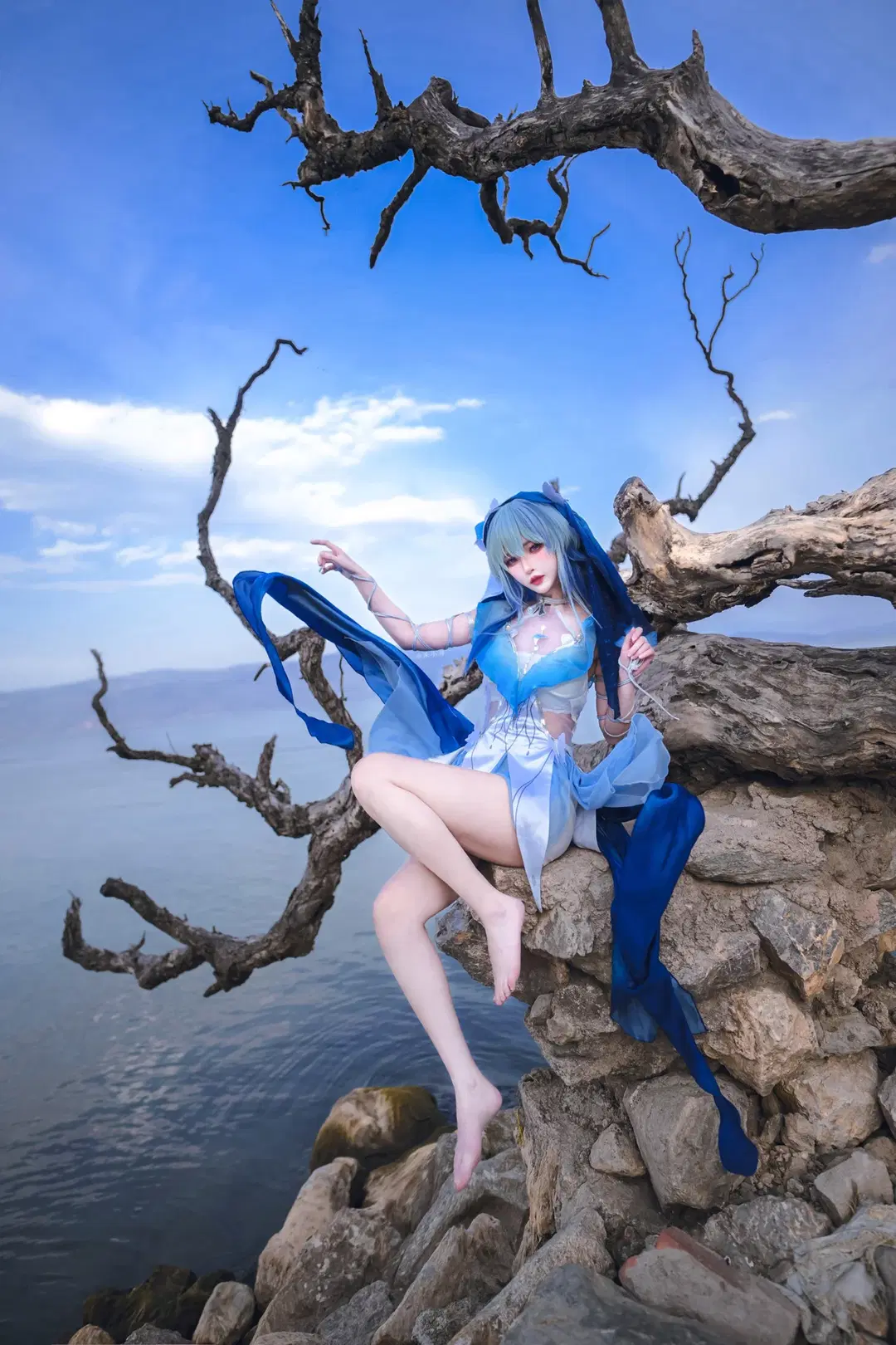 鸣潮, 守岸人cos, 大理旅拍, 二次元生活存档, 3D照片
