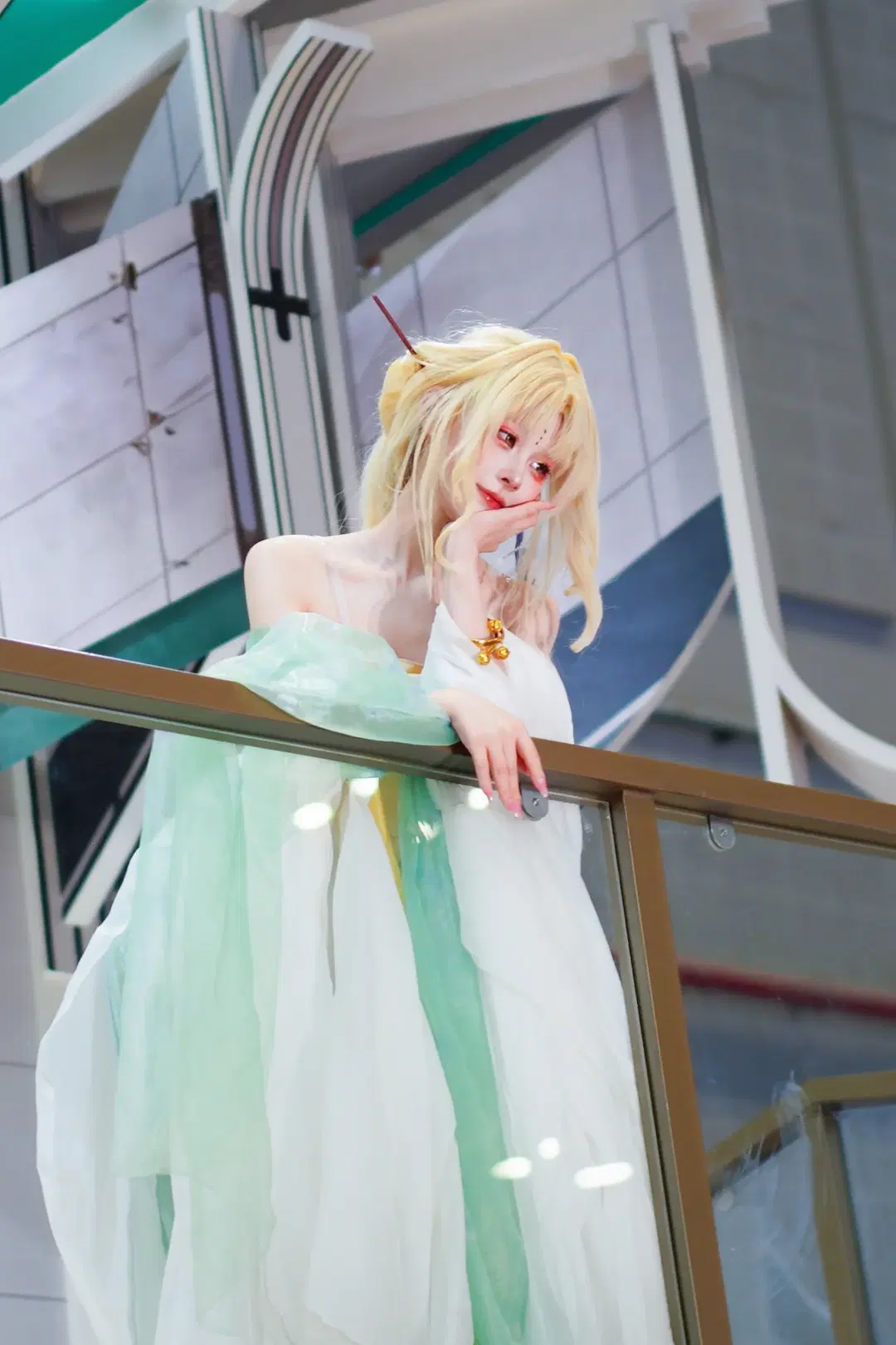 [Suisui cosplay] Wuthering Waves Chinese-Style Hanfu Looks Truly Ethereal at Bilibili World by 雷霆大屑绒 - Image 2