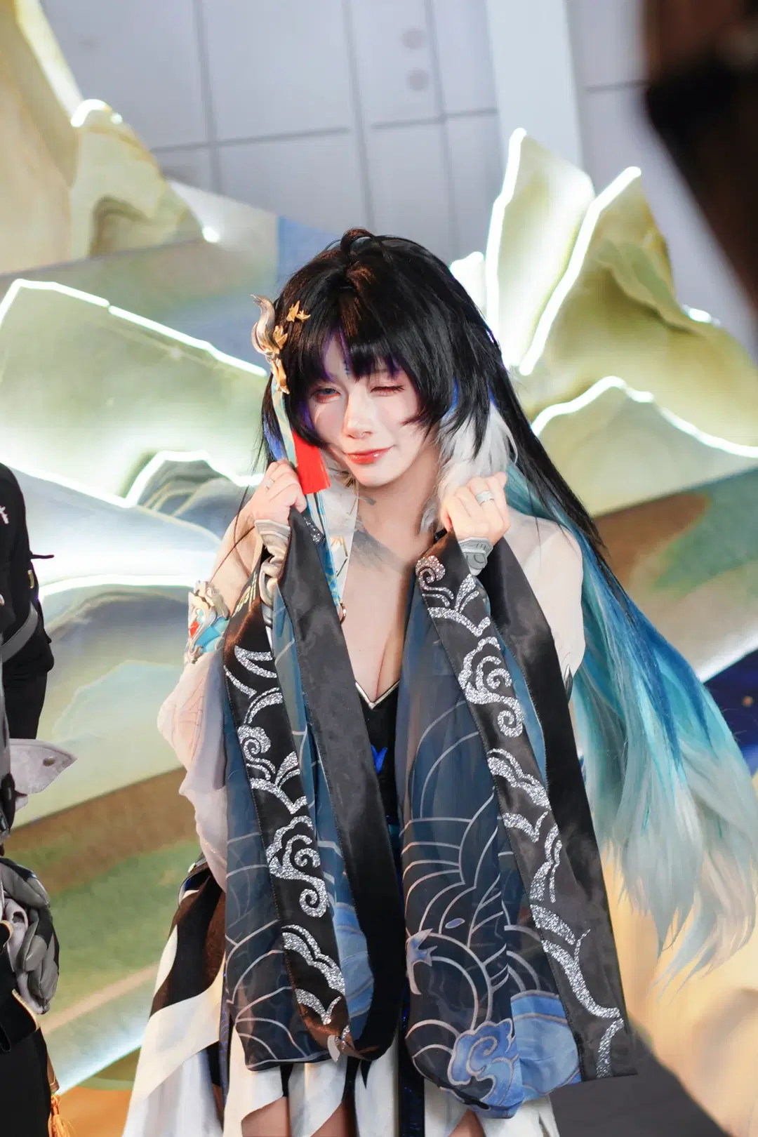 【秧秧コスプレ】鳴潮 BWブース、ヒバリのように快活なゲンレイ - 雷霆大屑绒 - 2枚目