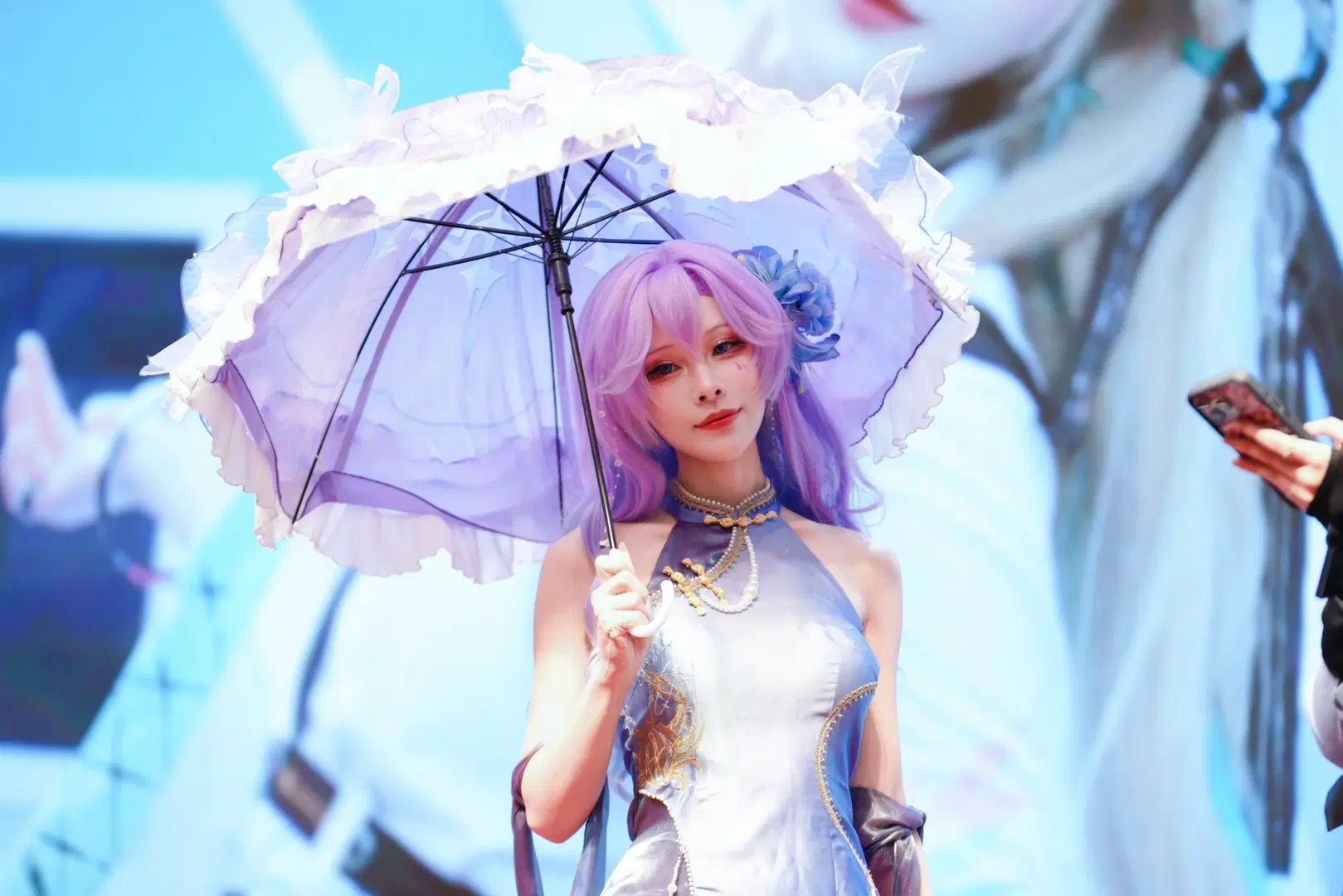 鸣潮, 漫展返图, 自搭cos, 坎特蕾拉cos, 舞台cosplay